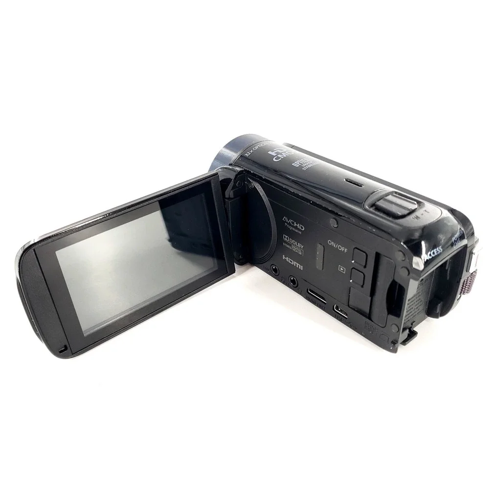 Canon VIXIA HF R600 HD Camcorder 57x Zoom w/ Battery Charger Box Manual Tested